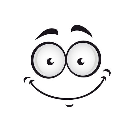 Happy Cartoon face