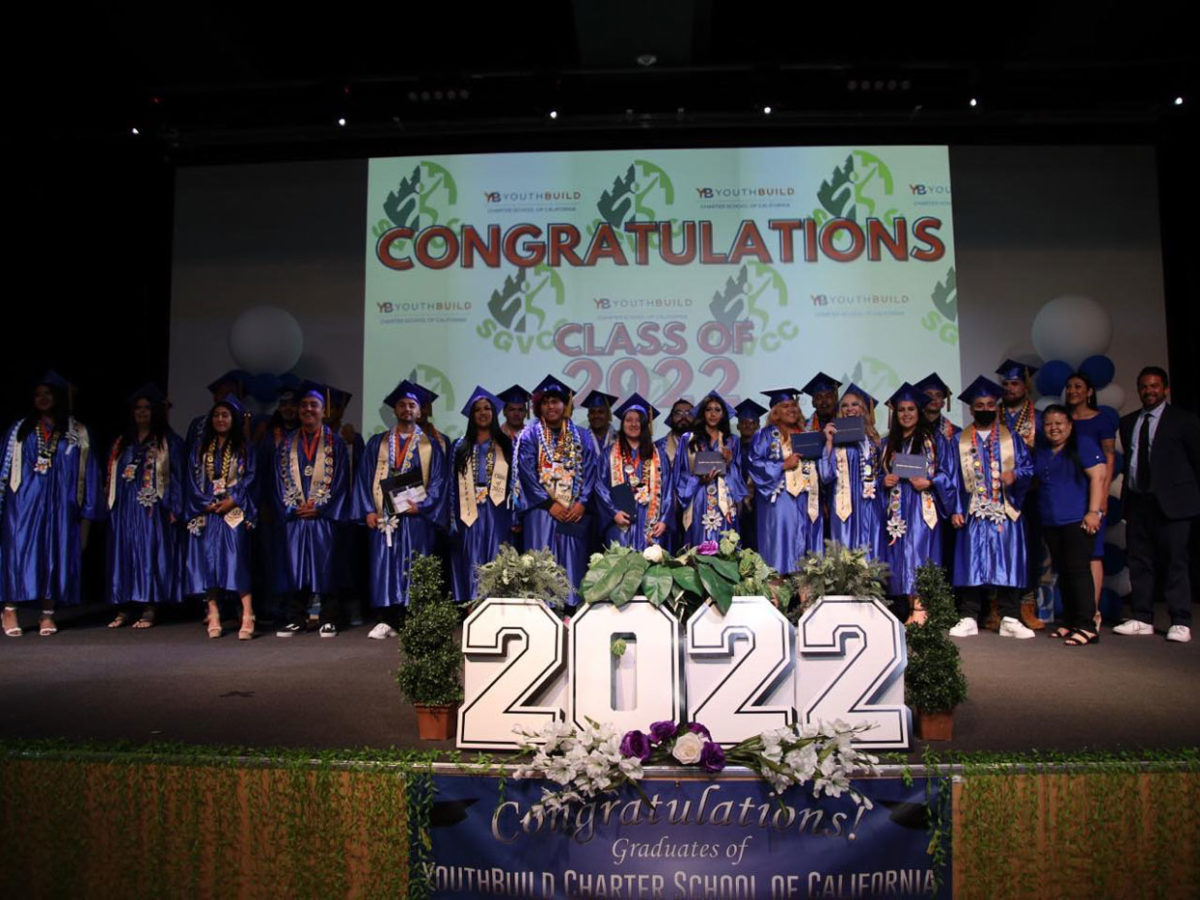 Youthbuild Charter School graduate class of 2022
