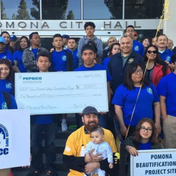 In front of Pomona City Hall group picture